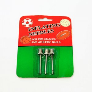 סיכה לניפוח כדורים-3 יח' בבליסטר Derby סיכה לניפוח כדורים-3 יח' בבליסטר Derby