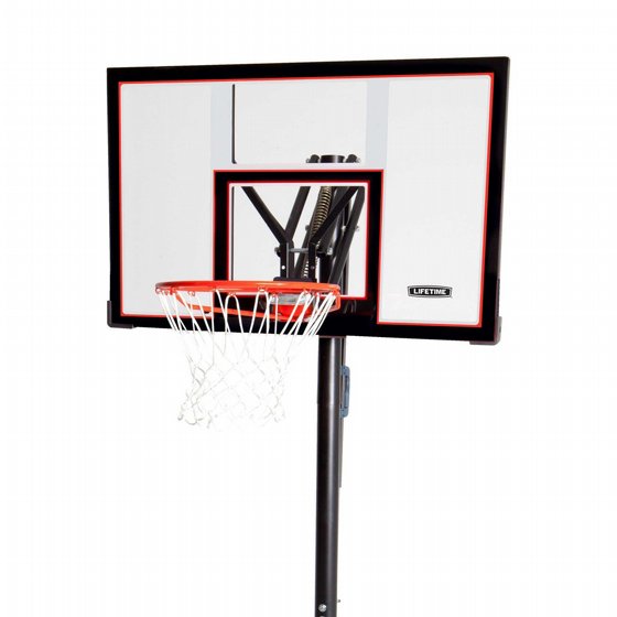 ���� �� ���� ������� 48 ���� - Lifetime Adjustable Portable Basketball Hoop