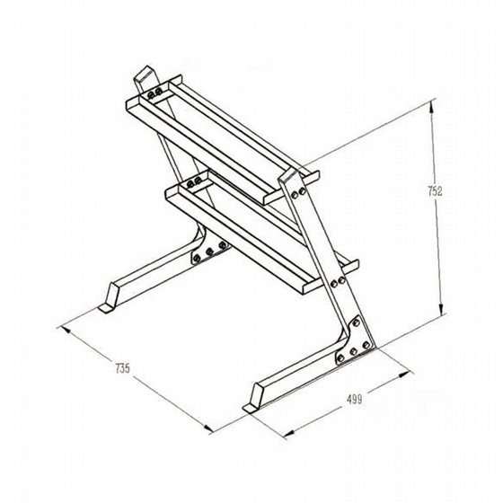 ���� ������� �� ������ ��� 2 ����� - 73x75x50 �"�