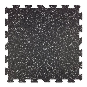 אריח גומי פאזל 7 מ"מ נקודות אפורות לבנות אריח גומי פאזל 7 מ"מ נקודות אפורות לבנות