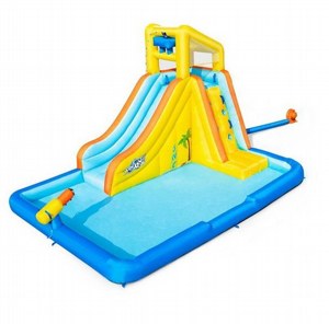 פארק מים מתנפח ביתי עם מגלשה וקיר טיפוס BESTWAY BONANZA 53349 פארק מים מתנפח ביתי עם מגלשה וקיר טיפוס BESTWAY BONANZA 53349
