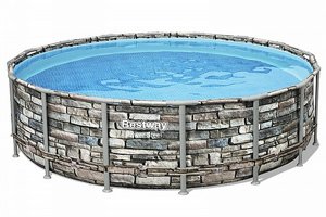 בריכת אולטרה בריקים כותל 488/122 כולל משאבת פילטר 1500 +סולם וכיסוי  דגם 56966 בריכת אולטרה בריקים כותל 488/122 כולל משאבת פילטר 1500 +סולם וכיסוי  דגם 56966