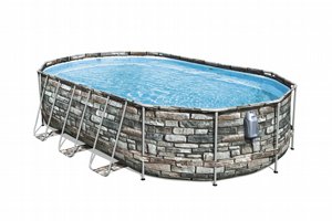 בריכת אולטרה אובלית בריקים כותל 6.10X3.66X122 כולל מערכת עיסוי+ סולם כיסוי משאבת פילטר 2500 דגם 56719 בסטוואי בריכת אולטרה אובלית בריקים כותל 6.10X3.66X122 כולל מערכת עיסוי+ סולם כיסוי משאבת פילטר 2500 דגם 56719 בסטוואי