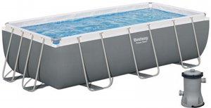 בריכת אולטרה מלבנית 412X201X122 BESTWAY כולל משאבת פילטר 530 גלון דגם 56456 בריכת אולטרה מלבנית 412X201X122 BESTWAY כולל משאבת פילטר 530 גלון דגם 56456