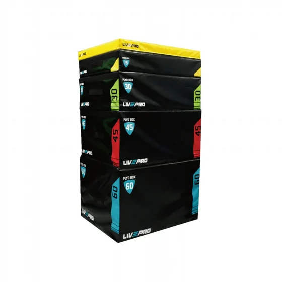 ������ ���������� ��� ������� (�� 5 ������) LIVE PRO SOFT PLYO BOX LP8151
