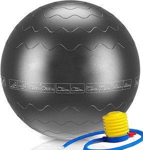 כדור פיזיותרפיה כולל משאבה 75 ס"מ ANTI BURST מקצועי לסטודיו ולנשים בהריון ואחרי לידה כדור פיזיותרפיה כולל משאבה 75 ס"מ ANTI BURST מקצועי לסטודיו ולנשים בהריון ואחרי לידה