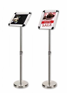 סטנד מעמד A4 אלומיניום טלסקופי לתצוגה סטנד מעמד A4 אלומיניום טלסקופי לתצוגה