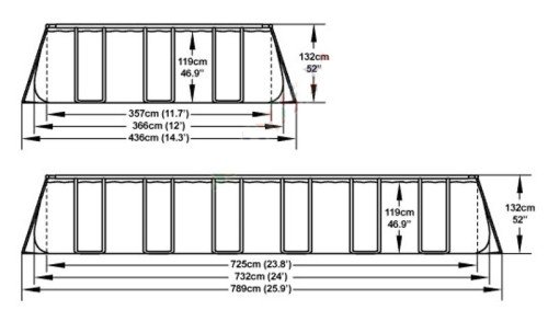 ����� BESTWAY/��� ���� 732X366X132 �"� ��� 56474 �������