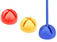 בסיס כיפתי משולב מוט / חישוק / מקל בסיס כיפתי משולב מוט / חישוק / מקל