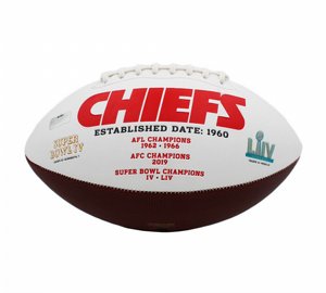 כדור פוטבול אמריקאי עור CHIEFS כדור פוטבול אמריקאי עור CHIEFS