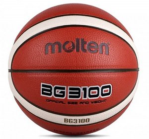 כדור כדורסל עור סינטטי מולטן MOLTEN BG3100 כדור כדורסל עור סינטטי מולטן MOLTEN BG3100