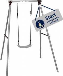 מתקן נדנדה לילדים ליחיד HUDORA הודורה גרמניה – דגם START סטארט | 170×200×205 ס"מ מתקן נדנדה לילדים ליחיד HUDORA הודורה גרמניה – דגם START סטארט | 170×200×205 ס"מ
