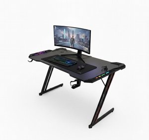 שולחן גיימינג מקצועי 120x60 ס"מ עם תאורת LED דגם Viper שולחן גיימינג מקצועי 120x60 ס"מ עם תאורת LED דגם Viper