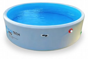 בריכה שחייה עגולה 4X1.22 מטר לבן PoolTech Pro TPU DROP STITCH כולל כיסוי בריכה שחייה עגולה 4X1.22 מטר לבן PoolTech Pro TPU DROP STITCH כולל כיסוי
