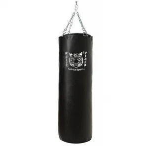 שק איגרוף שחור PU *מלא* 120x35 ס"מ, 35 ק"ג WHITE TIGER שק איגרוף שחור PU *מלא* 120x35 ס"מ, 35 ק"ג WHITE TIGER