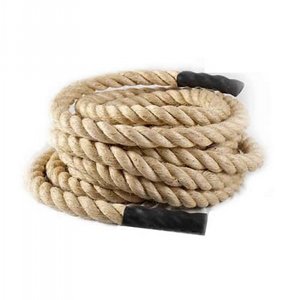 חבל בטל רופ 15 מ' צבע טבעי חום (Battle Rope) חבל בטל רופ 15 מ' צבע טבעי חום (Battle Rope)