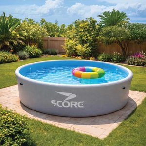 בריכת PVC עגולה SCORE קוטר 3 מ' גובה 1 מ' כולל כיסוי בריכת PVC עגולה SCORE קוטר 3 מ' גובה 1 מ' כולל כיסוי