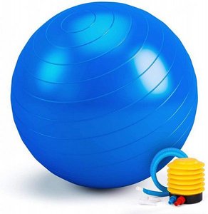 כדור פיזיו פיטבול לפילאטיס 65 ס"מ + משאבה כדור פיזיו פיטבול לפילאטיס 65 ס"מ + משאבה