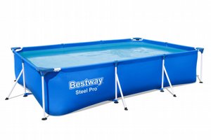 בריכת עמודים מלבנית 300X201X66 BESTWAY דגם 56404 בריכת עמודים מלבנית 300X201X66 BESTWAY דגם 56404