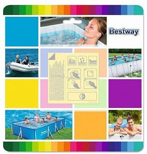 ערכת תיקון 10 מדבקות מתחת למים BESTWAY 62091 ערכת תיקון 10 מדבקות מתחת למים BESTWAY 62091