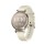 שעון חכם – Lily® 2 דגם: lily 2 Cream Gold with Coconut Silicone Band מק”ט: 010-02839-00H
